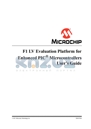 DS41614A datasheet - F1 LV Evaluation Platform for Enhanced PIC^ Microcontrollers