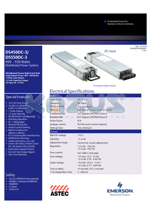 DS450DC-3-002 datasheet - Distributed Power System