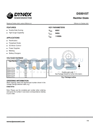 DS501ST05 datasheet - Rectifier Diode