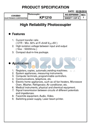 KP1210_10 datasheet - KP1210_10