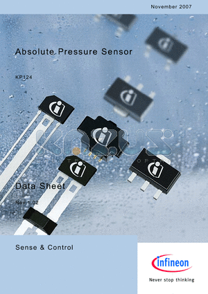 KP124 datasheet - Absolute Pressure Sensor