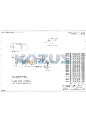 6-103165-3 datasheet - HEADER ASSY, MOD II, DBL ROW, .100X.100 C/L, RIGHT ANGLE, (30) SIDED SHROUD