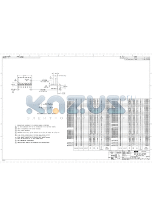 6-103325-4 datasheet - HEADER ASSY, MOD II, BREAKAWAY, SINGLE ROW, .100 , RIGHT ANGLE, WITH .025 SQ POSTS