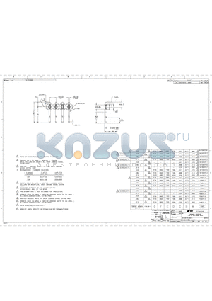 6-103577-7 datasheet - ASSEMBLY, BANDOLIER, .100 CL, .025 SQUARE POSTS