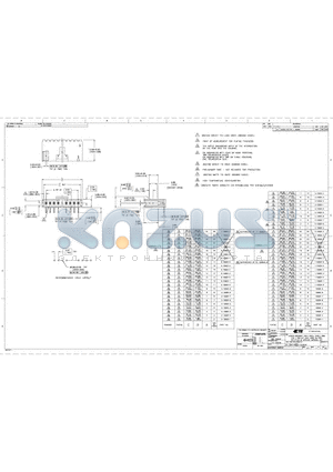 6-103634-3 datasheet - HEADER ASSEMBLY, RIGHT ANGLE, SINGLE ROW, 2.54 [.100] C/L 0.64 [.025] SQ POST, WITH PLZN & LATCHING, AMPMODU MTE