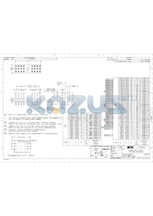 6-103817-8 datasheet - ASSEMBLY, MOD II, HEADER, TRIPLE ROW, .100X.100X.100