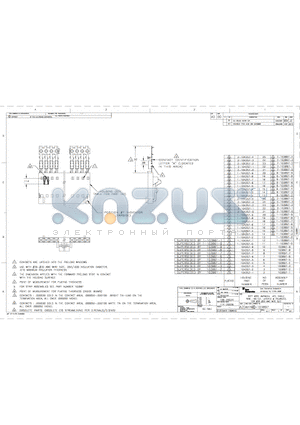 6-103897-2 datasheet - RCPT ASSY, AMPMODU MTE, SINGLE ROW, .100 C/L, LATCHED& POLARIZED, FOR #26-#30 AWG WIRE SIZE