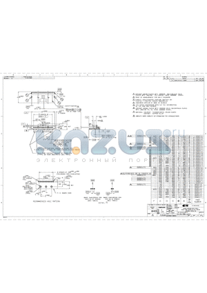 6-104074-8 datasheet - HEADER ASSEMBLY, RIGHT ANGLE SINGLE ROW, W/SIDE & END LATCHES AMPMODU SYSTEM 50