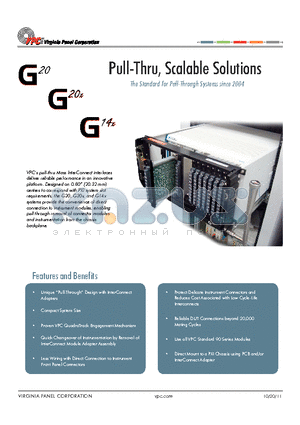 G14X datasheet - Protective Cover, G20, Receiver
