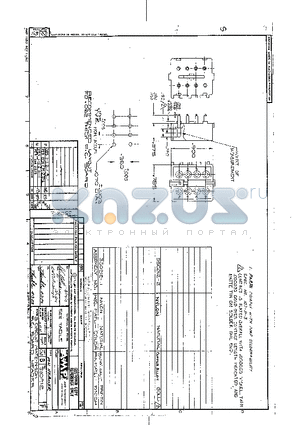 350212-1 datasheet - 8 CIRCUIT MATE-N-LOK P.C. BOARD HEADER