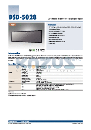 DSD-5028 datasheet - 28