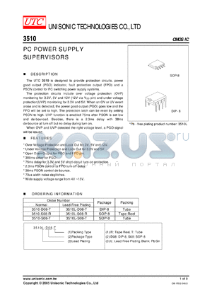 3510-D08-T datasheet - CMOS IC