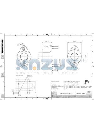 CSV-RM6-1S-6P-TZ datasheet - CSV-RM6-1S-6P-TZ