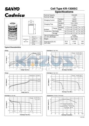 KR-1300SC datasheet - KR-1300SC