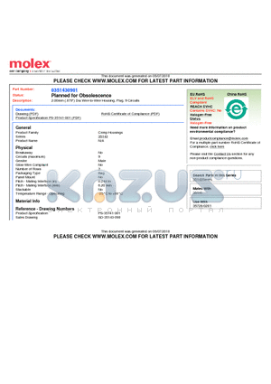 35143-0901 datasheet - 2.00mm (.079