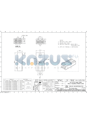 35150-0200 datasheet - 6.2 PITCH W/W CONN MALE HOUSING-2P(W/O EAR)