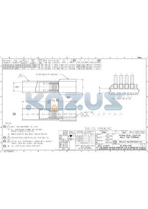 191640048 datasheet - PERMA-SEAL COUPLER MALE TAB TERMINAL