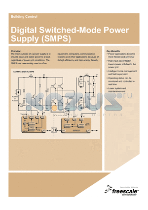 DSP56F801 datasheet - Digital Switched-Mode Power Supply (SMPS)