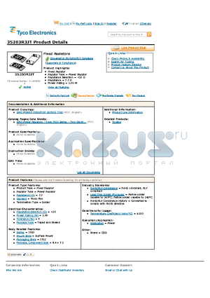 35203R3JT datasheet - Converted to EU RoHS/ELV Compliant