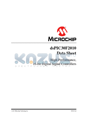 DSPIC30F2010_11 datasheet - 16-bit Digital Signal Controllers