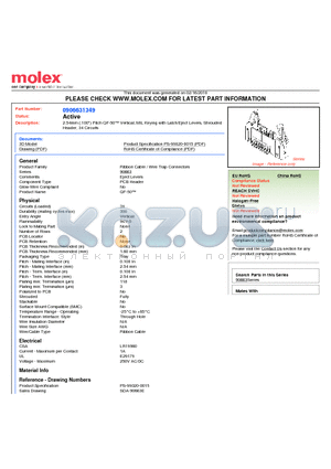 90663-1349 datasheet - 2.54mm (.100