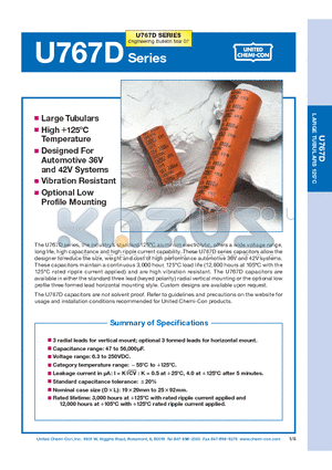 E767100VGS103MP41C datasheet - Large Tubulars