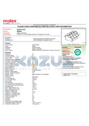 90803-1001 datasheet - 4.50mm (.177