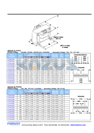 CT0050-A00 datasheet - Connection Diagram , Schematic