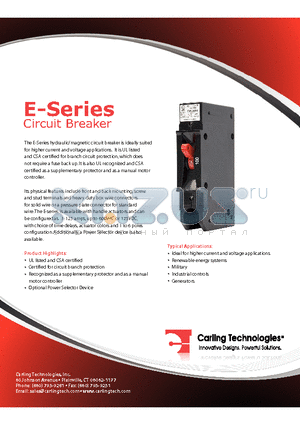 EA2-B0-24-450-12A-CB datasheet - Circuit Breaker