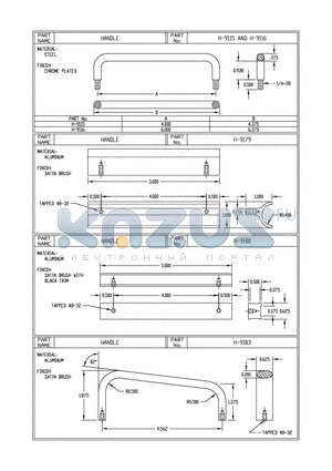 H-9116 datasheet - HANDLE