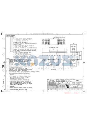 91615-430AWLF datasheet - BtB RECEPT VERT SR SMT