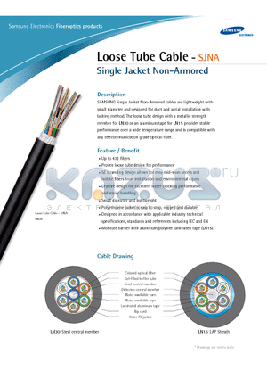 LN30 datasheet - Single Jacket Non-Armored