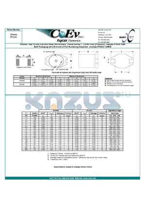 DT1351 datasheet - Shielded, High Current