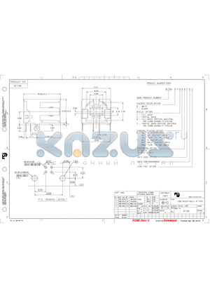 61729-10P0RPSLF datasheet - TOLERANCES UNLESS OTHERWISE SPECIFIED