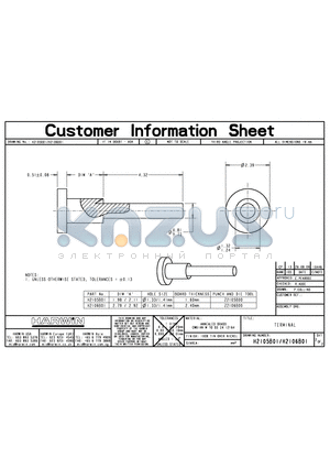 H2105B01 datasheet - TERMINAL