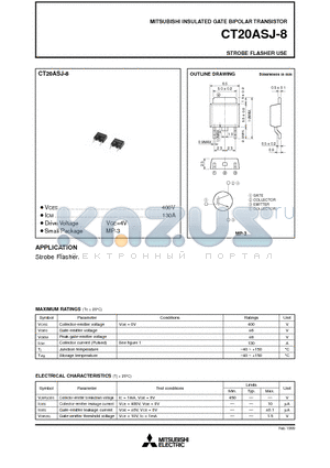 CT20ASJ-8 datasheet - STROBE FLASHER USE