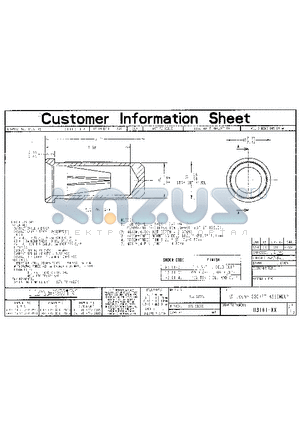 H3161-01 datasheet - 1.00mm SOCKET ASSEMBLY