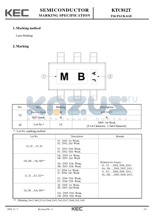 KTC812T_05 datasheet - TS6 PACKAGE