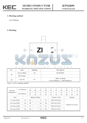 KTN2369U_08 datasheet - USM PACKAGE