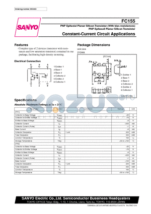 FC155 datasheet - Constant-Current Circuit Applications