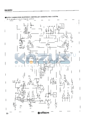 HA12005 datasheet - HA12005