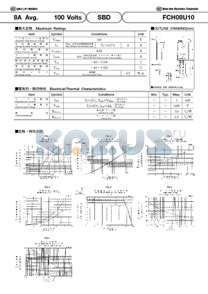 FCH08U10 datasheet - Schottky Barrier Diode