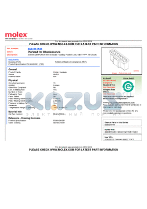 68426-1500 datasheet - 2.50mm (.098