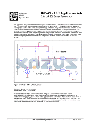 ICS889834AK datasheet - LOW SKEW, 2-TO-4 LVCMOS/LVTTL-TO-LVPECL/ECL CLOCK MULTIPLEXER