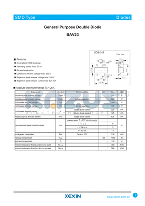 L30 datasheet - General Purpose Double Diode