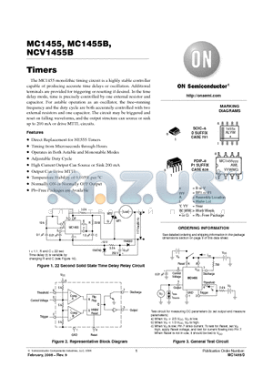 MC1455 datasheet - Timers