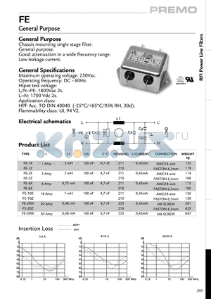 FE-6Z datasheet - General Purpose