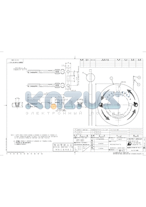 M37S07K4F3 datasheet - SOCKET CONTACT