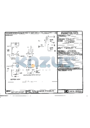 GDE25-4 datasheet - GDE25-4