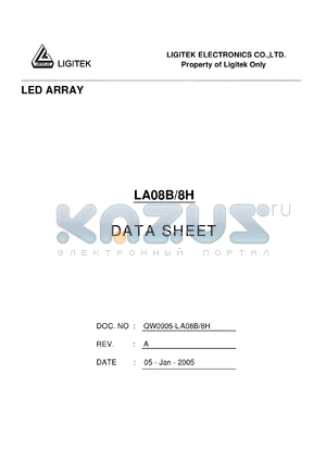 LA08B-8H datasheet - LED ARRAY